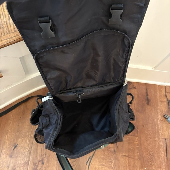 Boombah Superpack Baseball/Softball Bag Bat Pack Backpack Green & Black - Picture 12 of 15